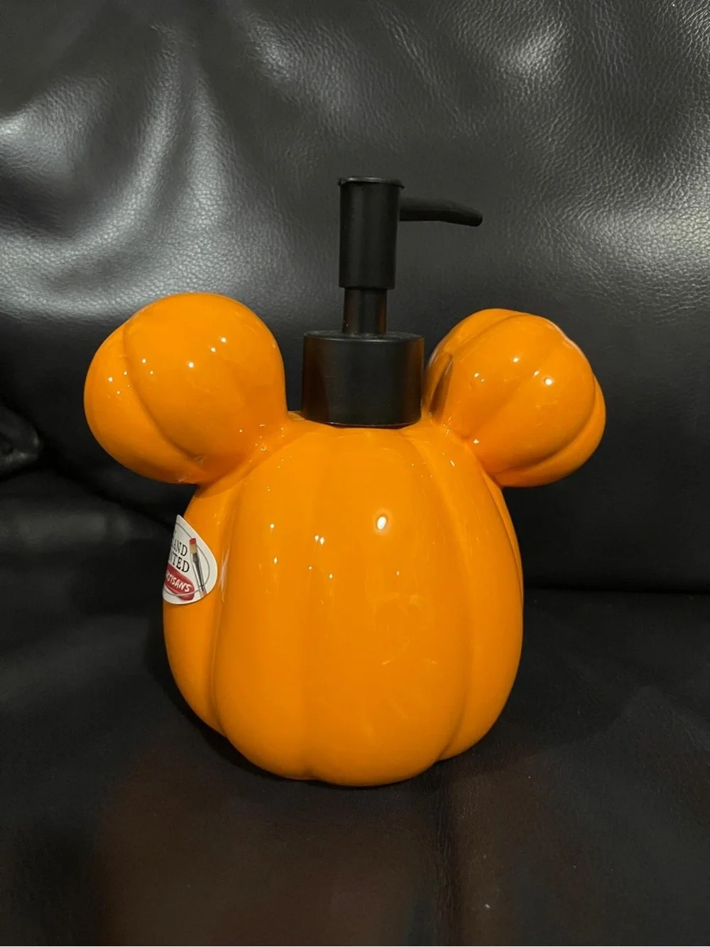 Halloween Disney Mickey Mouse Pumpkin Soap Dispenser